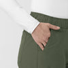 Carhartt Rugged Flex FLD Women's Ripstop Bootcut Cargo Scrub Pant - Olive side pocket