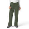 Carhartt Rugged Flex FLD Women's Ripstop Bootcut Cargo Scrub Pant - Olive