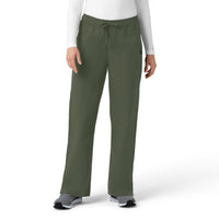 Carhartt Rugged Flex FLD Women's Ripstop Bootcut Cargo Scrub Pant - Olive