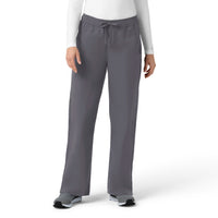Rugged Flex FLD Women's Ripstop Bootcut Cargo Scrub Pant Pewter