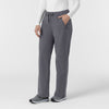 Rugged Flex FLD Women's Ripstop Bootcut Cargo Scrub Pant Pewter side view