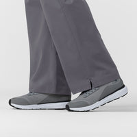 Rugged Flex FLD Women's Ripstop Bootcut Cargo Scrub Pant Pewter front detail