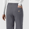 Carhartt Rugged Flex FLD Women's Ripstop Bootcut Cargo Scrub Pant - Pewter