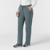 Rugged Flex FLD Women's Ripstop Bootcut Cargo Scrub Pant Rolling Thunder side view