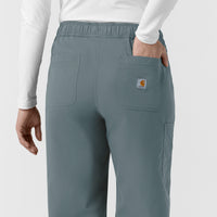 Carhartt Rugged Flex FLD Women's Ripstop Bootcut Cargo Scrub Pant - Rolling Thunder