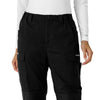 Rugged Flex RSCU Women's Ripstop Cargo Pants Black front detail