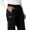 Rugged Flex RSCU Women's Ripstop Cargo Pants Black side detail 1