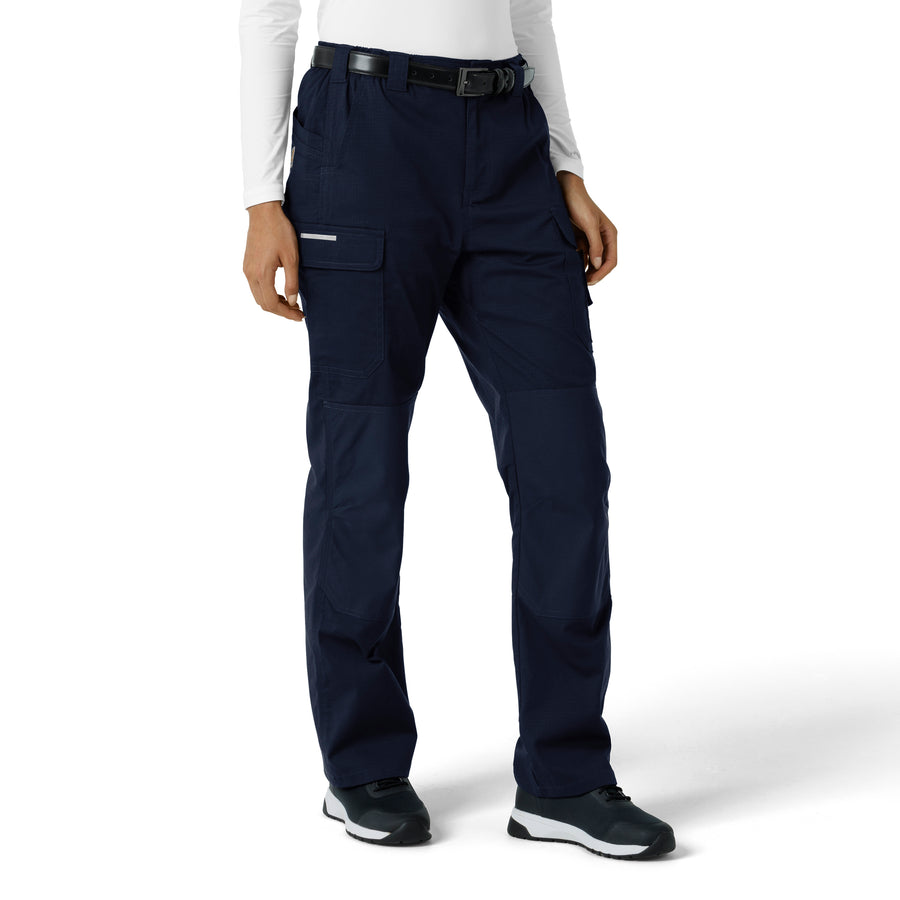 Rugged Flex RSCU Women's Ripstop Cargo Pants Dark Navy side view