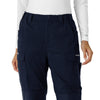 Rugged Flex RSCU Women's Ripstop Cargo Pants Dark Navy front detail