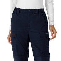 Rugged Flex RSCU Women's Ripstop Cargo Pants Dark Navy front detail
