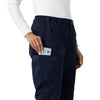 Rugged Flex RSCU Women's Ripstop Cargo Pants Dark Navy hemline detail