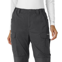 Carhartt Rugged Flex RSCU Women's Ripstop Cargo Pants - Pewter waistband