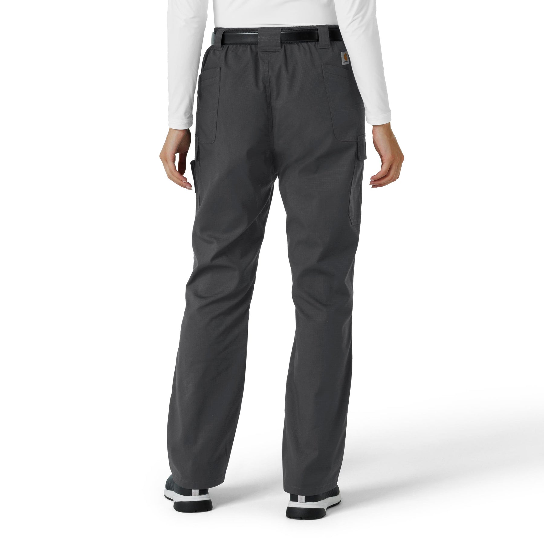 Carhartt Rugged Flex RSCU Women's Ripstop Cargo Pants - Pewter back