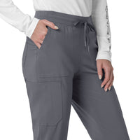 Carhartt Cross-Flex Women's Cargo Jogger Scrub Pant - Approaching Storm