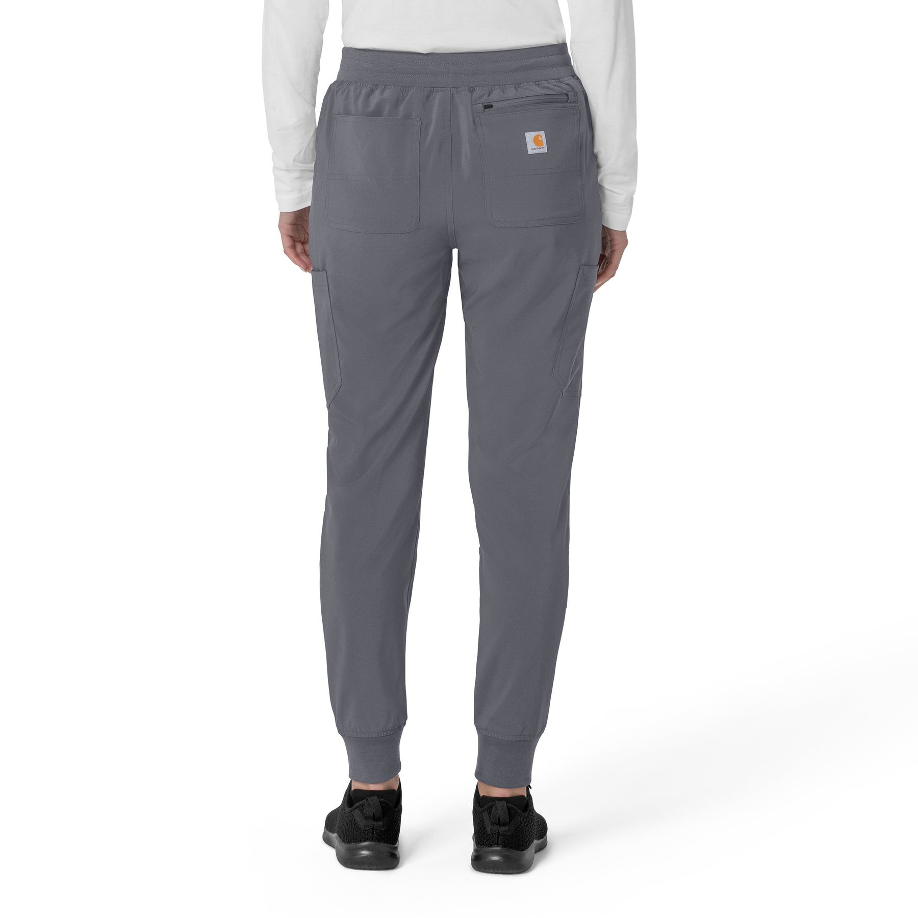 Carhartt Cross-Flex Women's Cargo Jogger Scrub Pant - Approaching Storm