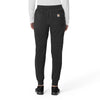 Force Cross-Flex Women's Cargo Jogger Scrub Pant Black back view