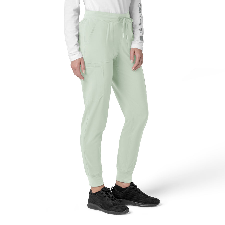 Force Cross-Flex Women's Cargo Jogger Scrub Pant Big Sky side view