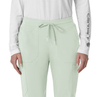 Force Cross-Flex Women's Cargo Jogger Scrub Pant Big Sky front detail