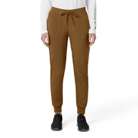 Force Cross-Flex Women's Cargo Jogger Scrub Pant Carhartt Brown