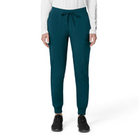 Force Cross-Flex Women's Cargo Jogger Scrub Pant Caribbean