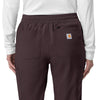 Force Cross-Flex Women's Cargo Jogger Scrub Pant Dark Sepia side detail 1