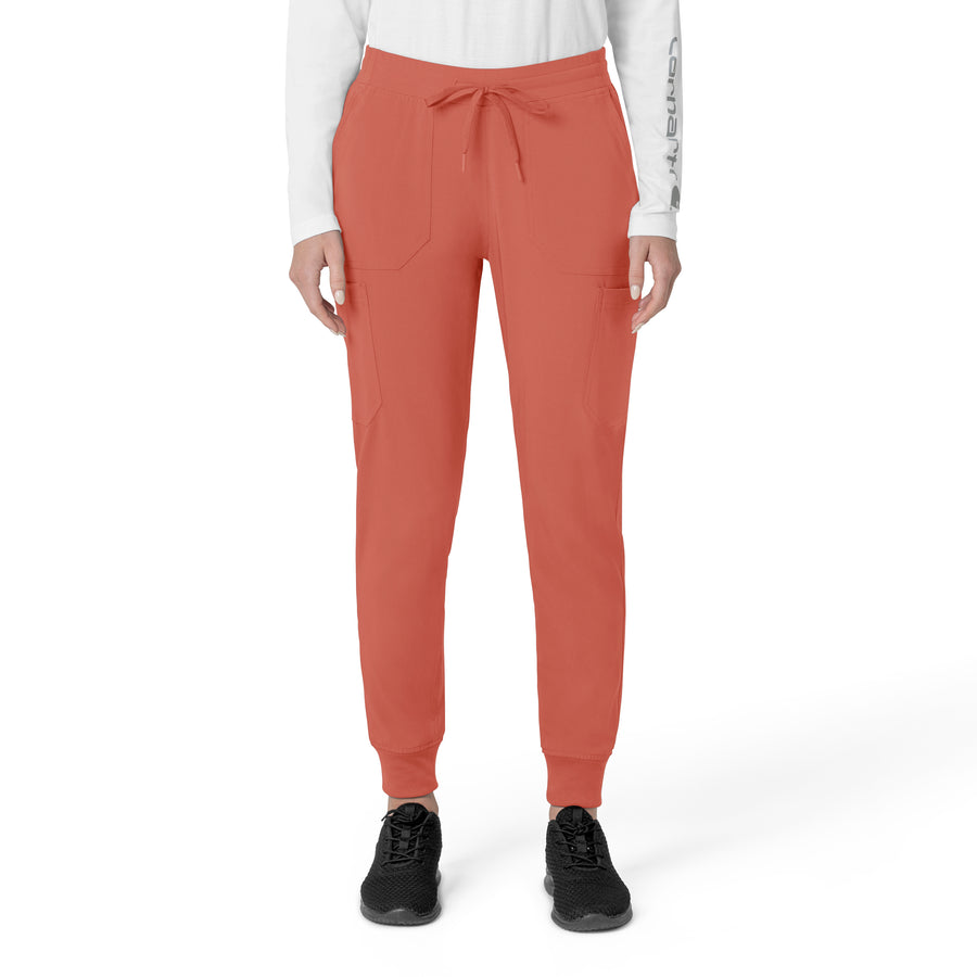 Force Cross-Flex Women's Cargo Jogger Scrub Pant Dusty Cedar