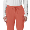 Force Cross-Flex Women's Cargo Jogger Scrub Pant Dusty Cedar front detail