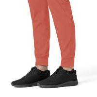 Carhartt Force Cross-Flex Women's Cargo Jogger Scrub Pant - Dusty Cedar