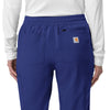 Force Cross-Flex Women's Cargo Jogger Scrub Pant Galaxy Blue side detail 1