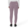 Force Cross-Flex Women's Cargo Jogger Scrub Pant Lavender Mist back view