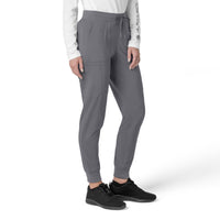 Force Cross-Flex Women's Cargo Jogger Scrub Pant Pewter side view