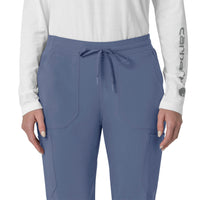Force Cross-Flex Women's Cargo Jogger Scrub Pant Riverside front detail