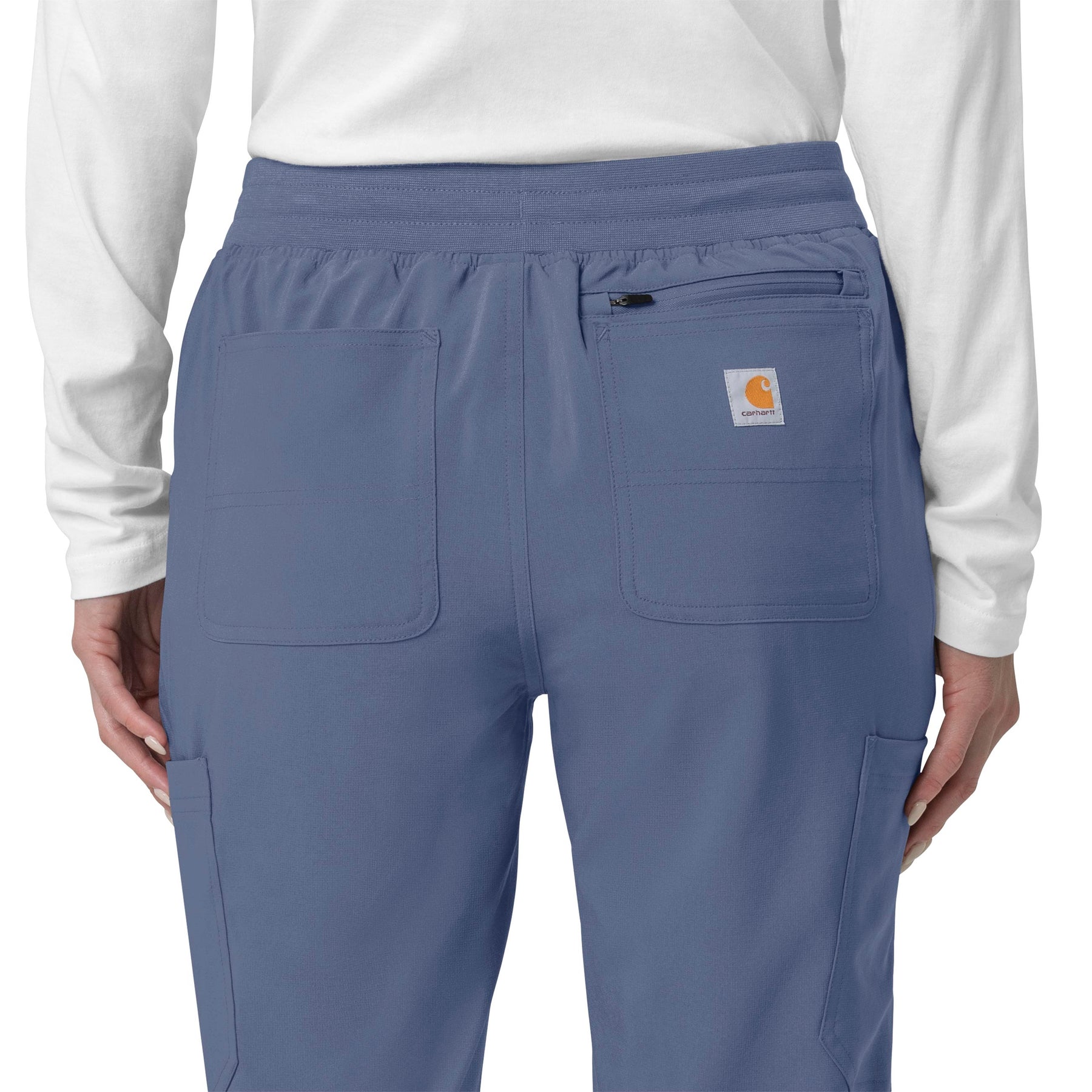 Force Cross-Flex Women's Cargo Jogger Scrub Pant Riverside side detail 1