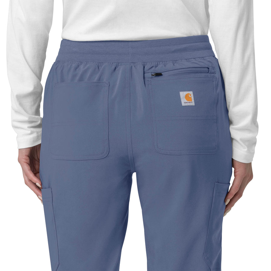 Force Cross-Flex Women's Cargo Jogger Scrub Pant Riverside side detail 1