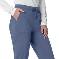 Force Cross-Flex Women's Cargo Jogger Scrub Pant Riverside side detail 2