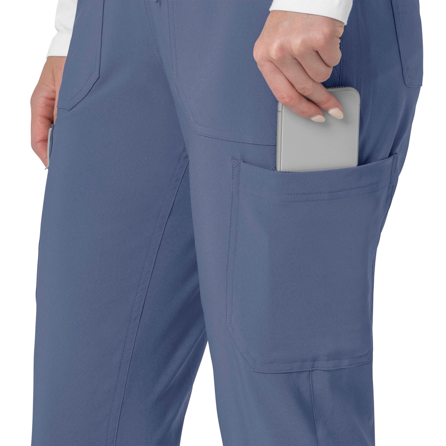 Force Cross-Flex Women's Cargo Jogger Scrub Pant Riverside back detail