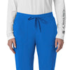 Force Cross-Flex Women's Cargo Jogger Scrub Pant Royal front detail