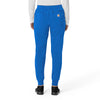 Force Cross-Flex Women's Cargo Jogger Scrub Pant Royal back view