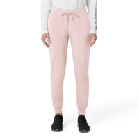 Force Cross-Flex Women's Cargo Jogger Scrub Pant Soft Rose