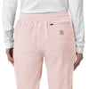 Force Cross-Flex Women's Cargo Jogger Scrub Pant Soft Rose side detail 1