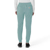 Force Cross-Flex Women's Cargo Jogger Scrub Pant Summer Blue back view
