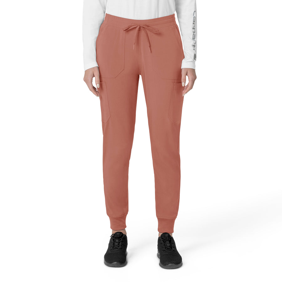 Force Cross-Flex Women's Cargo Jogger Scrub Pant Wildrose