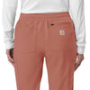 Force Cross-Flex Women's Cargo Jogger Scrub Pant Wildrose side detail 1