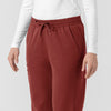 Force Cross-Flex Knit Women's Boot Cut Scrub Pant Amber Terrain side detail 2