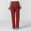 Force Cross-Flex Knit Women's Boot Cut Scrub Pant Amber Terrain back view