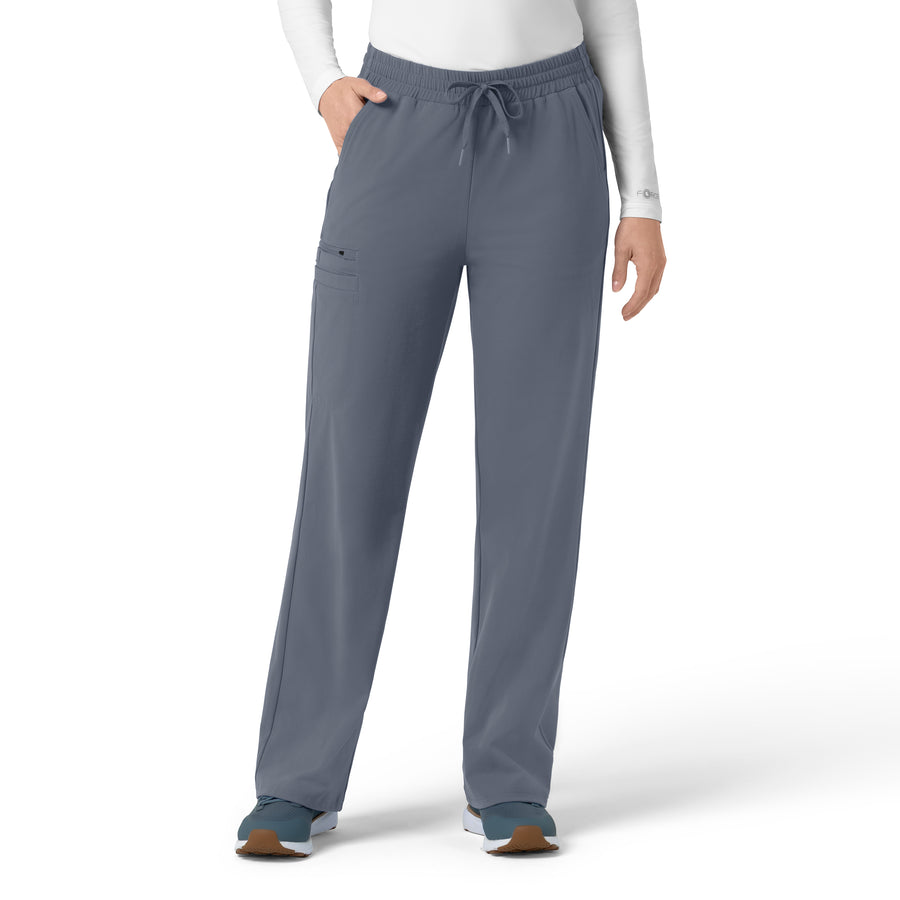 Cross-Flex Knits Knit Women's Boot Cut Scrub Pant Approaching Storm
