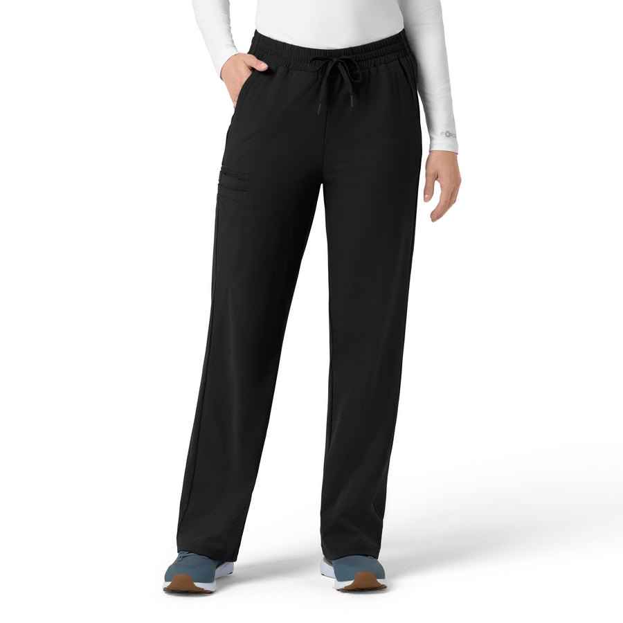Force Cross-Flex Knit Women's Boot Cut Scrub Pant Black