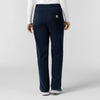 Force Cross-Flex Knit Women's Boot Cut Scrub Pant Navy back view