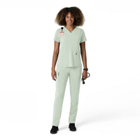 Force Cross-Flex Women's Straight Leg Cargo Scrub Pant Big Sky full scrub set
