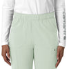 Force Cross-Flex Women's Straight Leg Cargo Scrub Pant Big Sky front detail